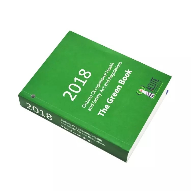 두꺼운 Softcover 풀 컬러 책 인쇄 4c+4c Cmyk 주문 크기