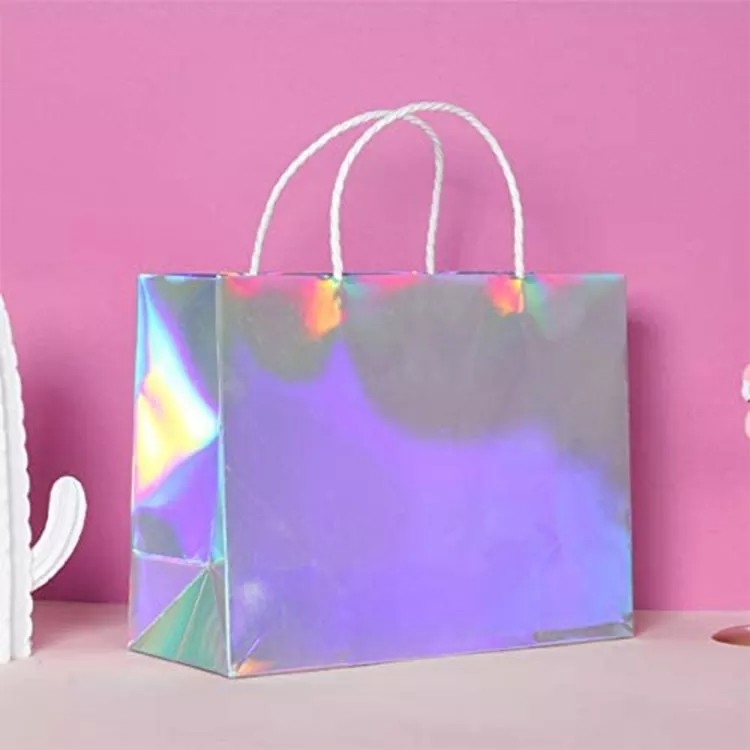 캐리어 백 홀로그래프 Cmyk 색에게 입히는 반짝거림 은박