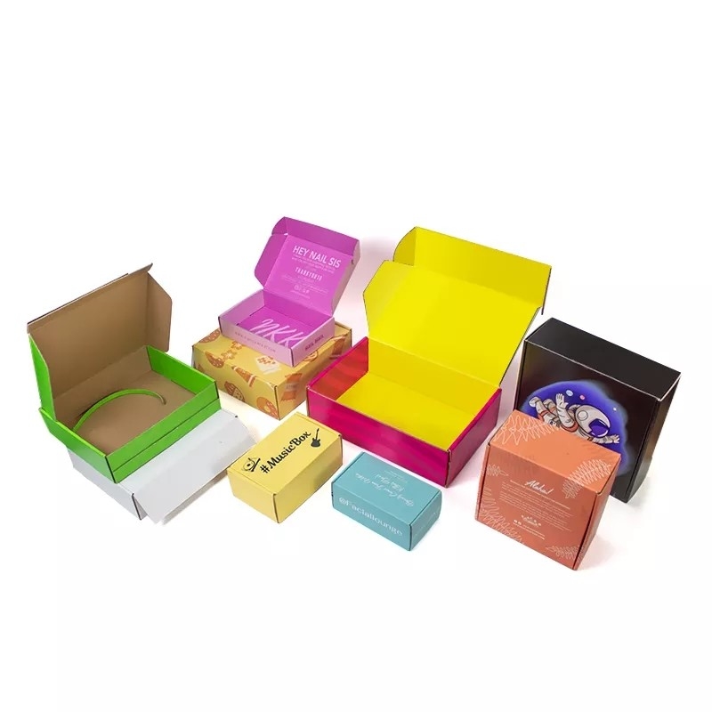 배송 전자 상거래 판지 상자 Cmyk 4 색상 Offest 인쇄