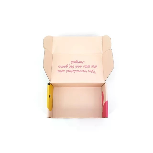 골판지 인쇄된 종이 포장 상자 Kraft에 의하여 개인화되는 우표 상자