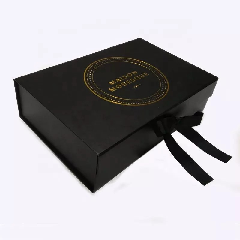 접을 수 있는 Kraft 종이 선물 신발 상자 생물 분해성 재상할 수 있는 Cmyk 색깔
