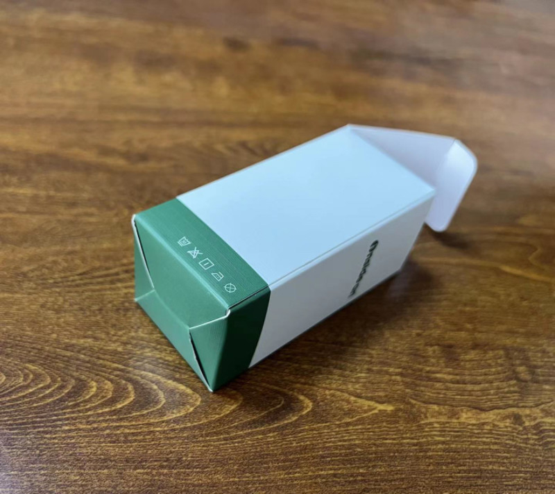Eco 우호적 크라프트지 물결모양 작은 패킹상자 그린 오렌지 OEM 90 밀리미터 13 센티미터